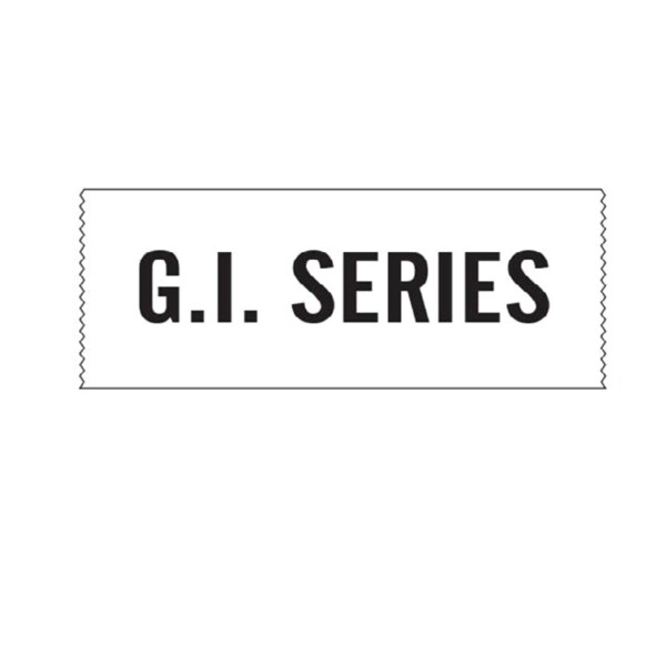 Printed Chart Tape - G.I. Series